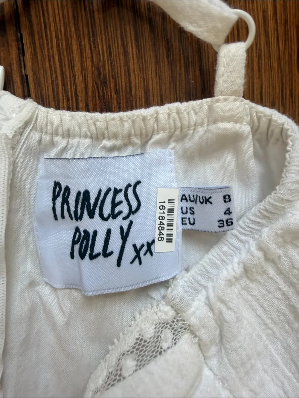Princess Polly Dlaney Mini Dress White - US 4 / White - Picture 3 of 5